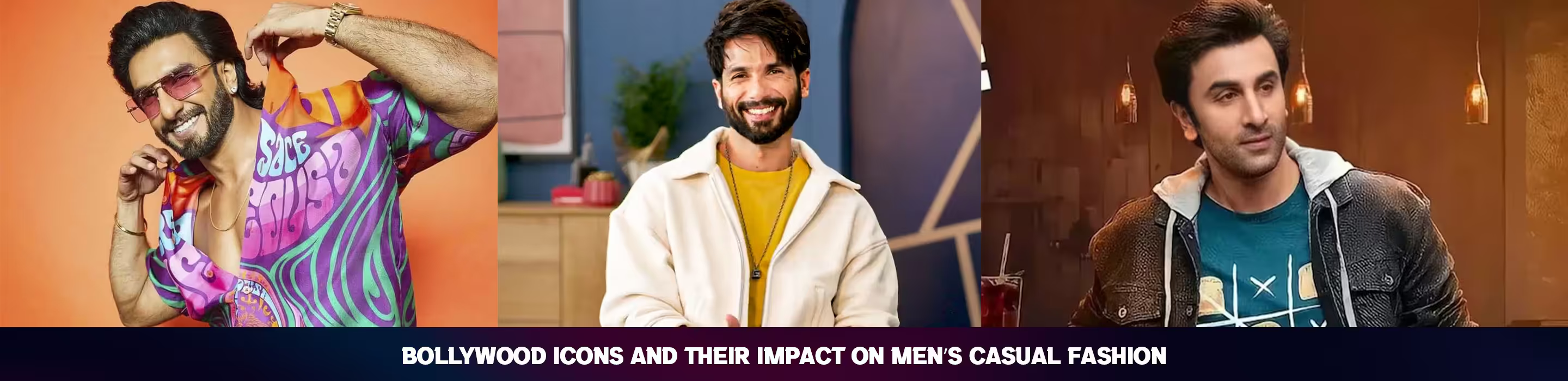 Bollywood Icons and Their Impact on Men’s Casual Fashion.