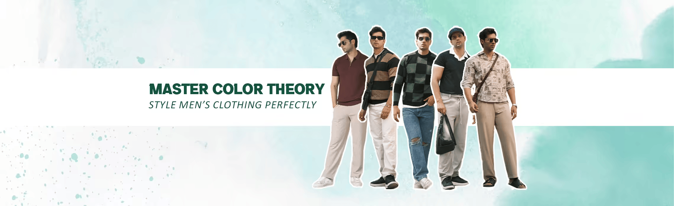 Master Color Theory: Style Men’s Clothing Perfectly.