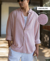 Onion Linen Blend Structured Shirt