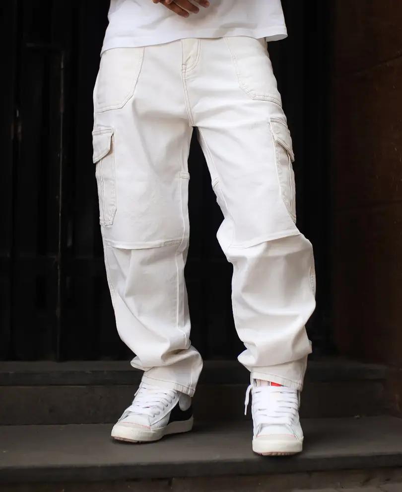 Off White Carpenter Baggy Fit Jeans