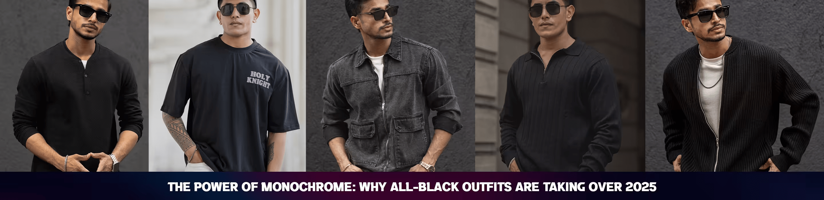 The Power of Monochrome: Why All-Black Outfits Are Taking Over 2025.