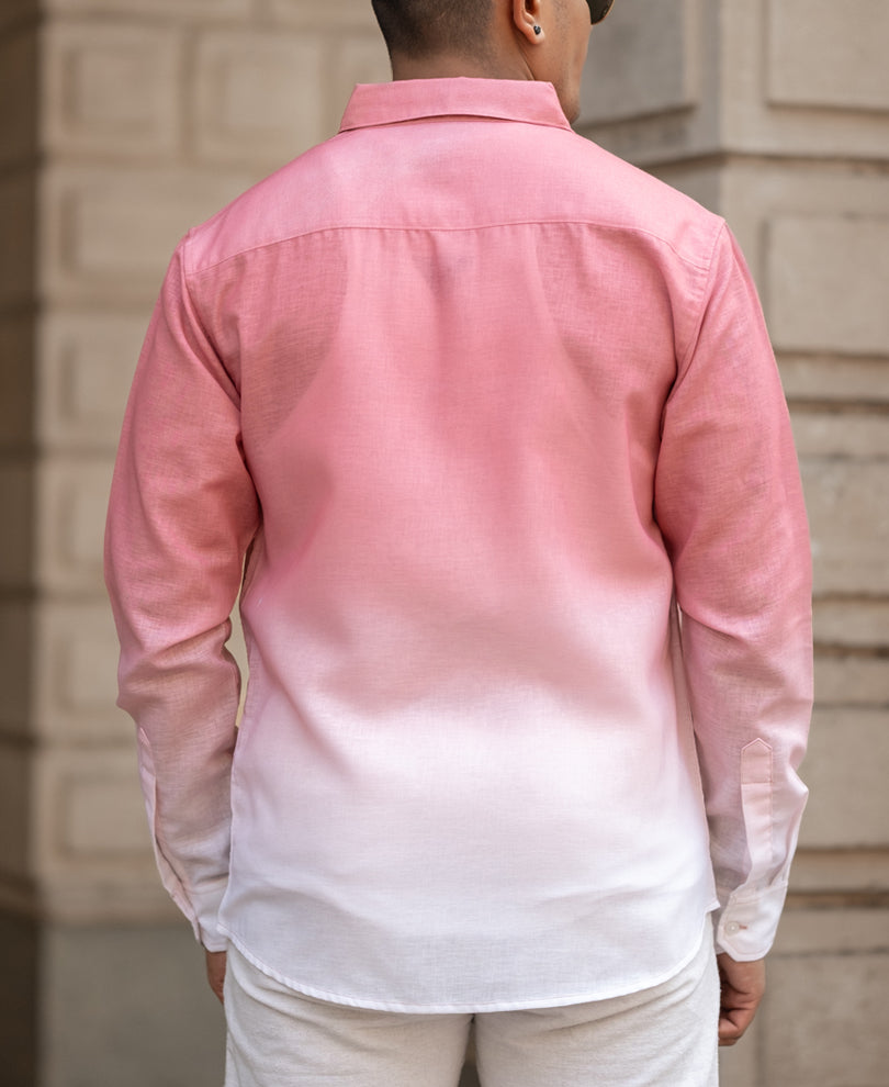 Coral Ombre Shirt.