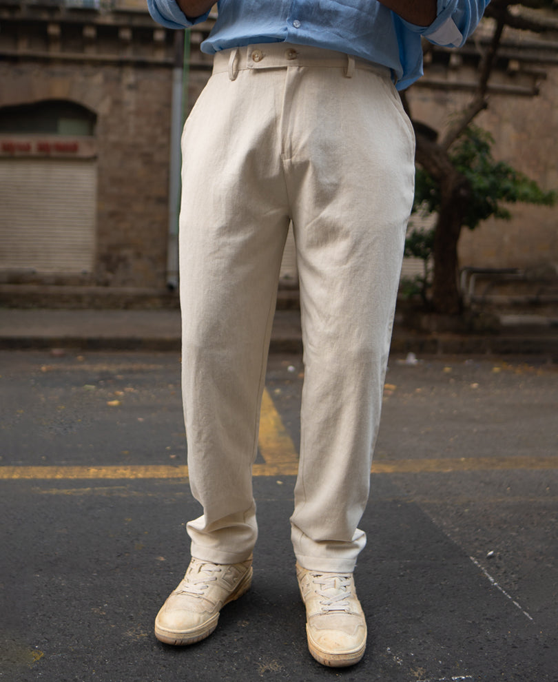 Tofu Relaxed Fit Trousers.