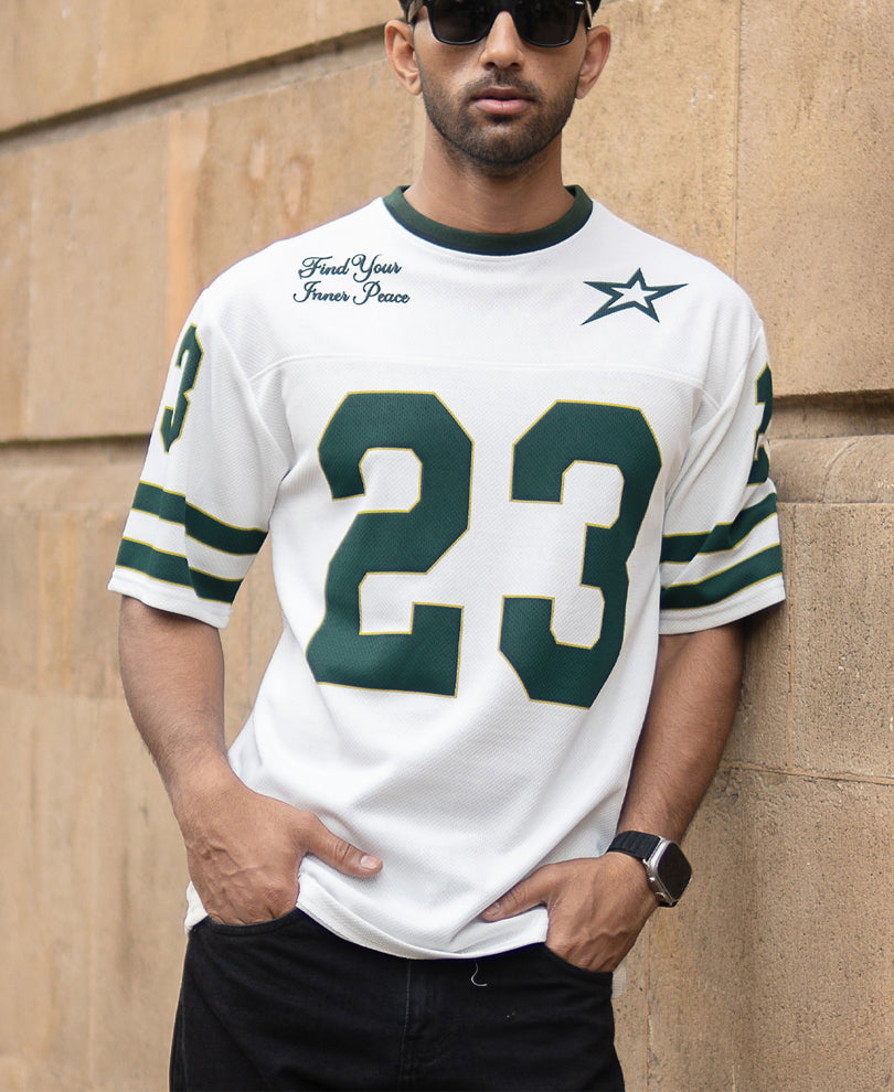 Off-White Printed Jersey T-Shirt.