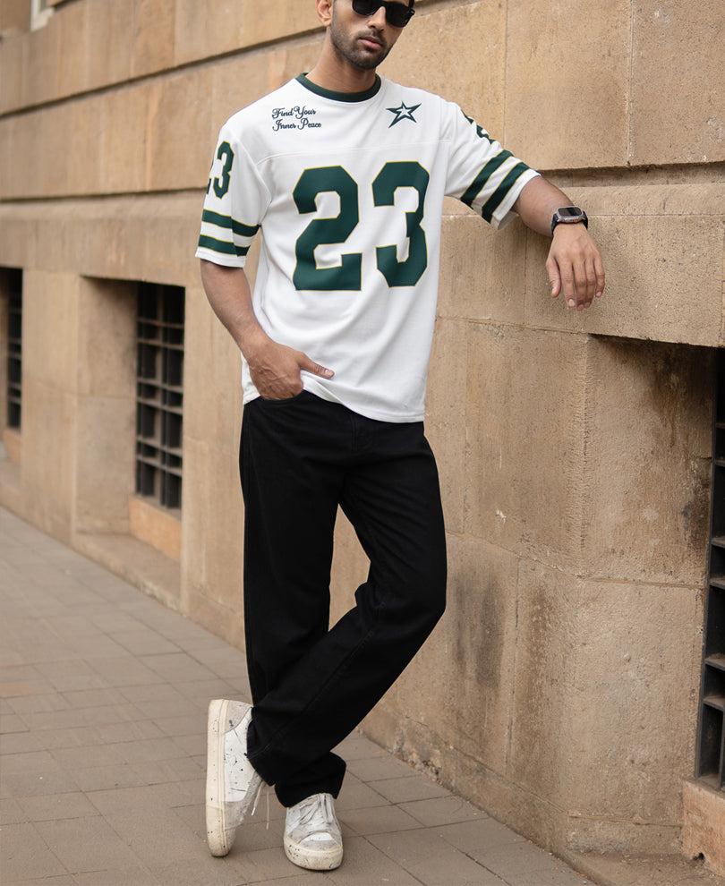 Off-White Printed Jersey T-Shirt.