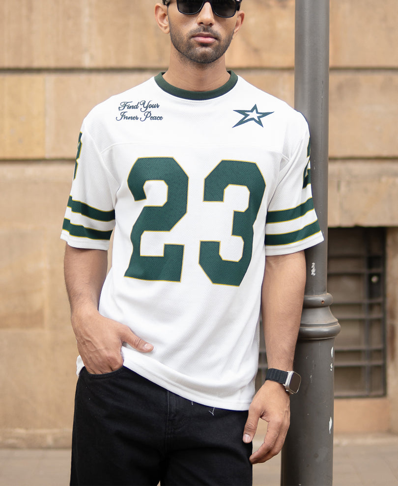 Off-White Printed Jersey T-Shirt.