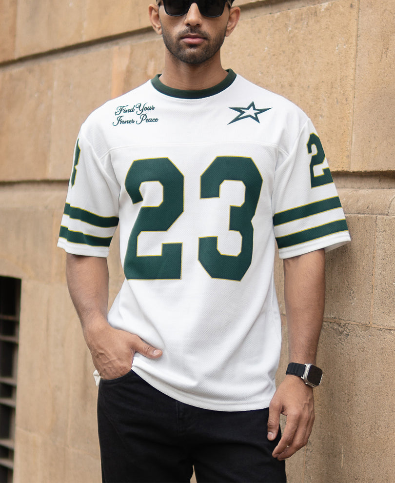 Off-White Printed Jersey T-Shirt.
