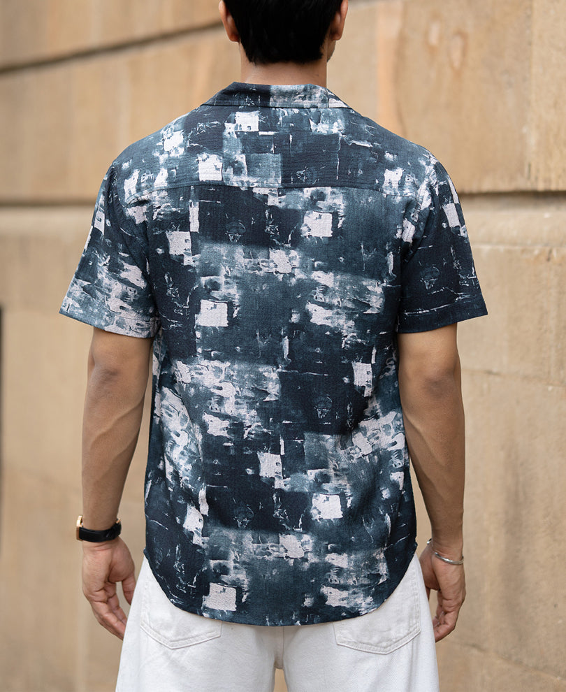 Deep Forest Abstract Printed Shirt.