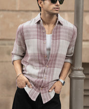 Multicolor Structured Checked Shirt.