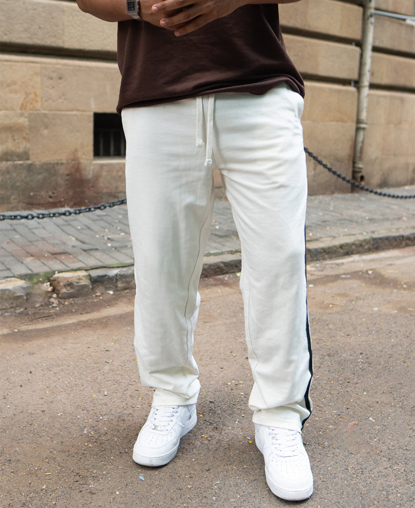 Off-White Contrast Tape Trackpant.