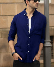 Royal Linen Blend Shirt.