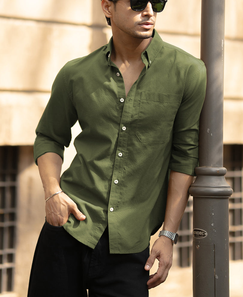 Green Lightweight Shirt.