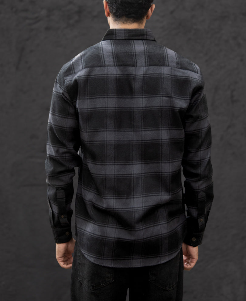 Black Checks Shirt.