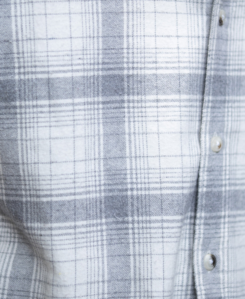 Light Grey Checks Shirt.