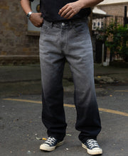 Grey Ombre Baggy Jeans.
