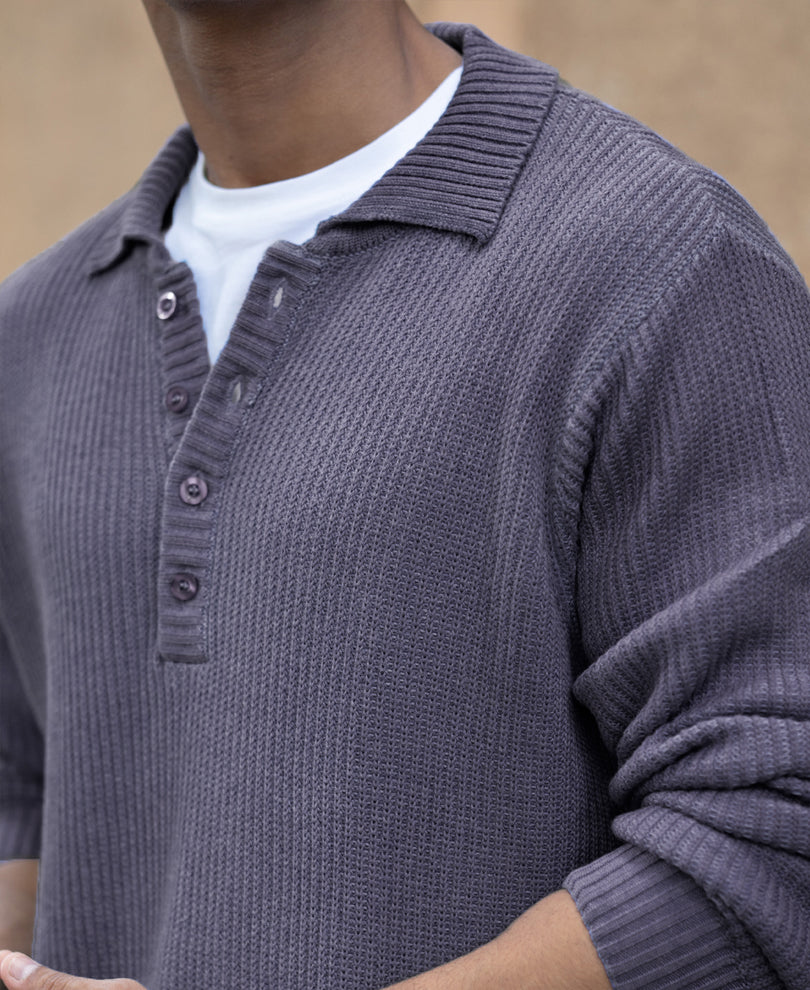 Lavender Washed Cotton T-Shirt.