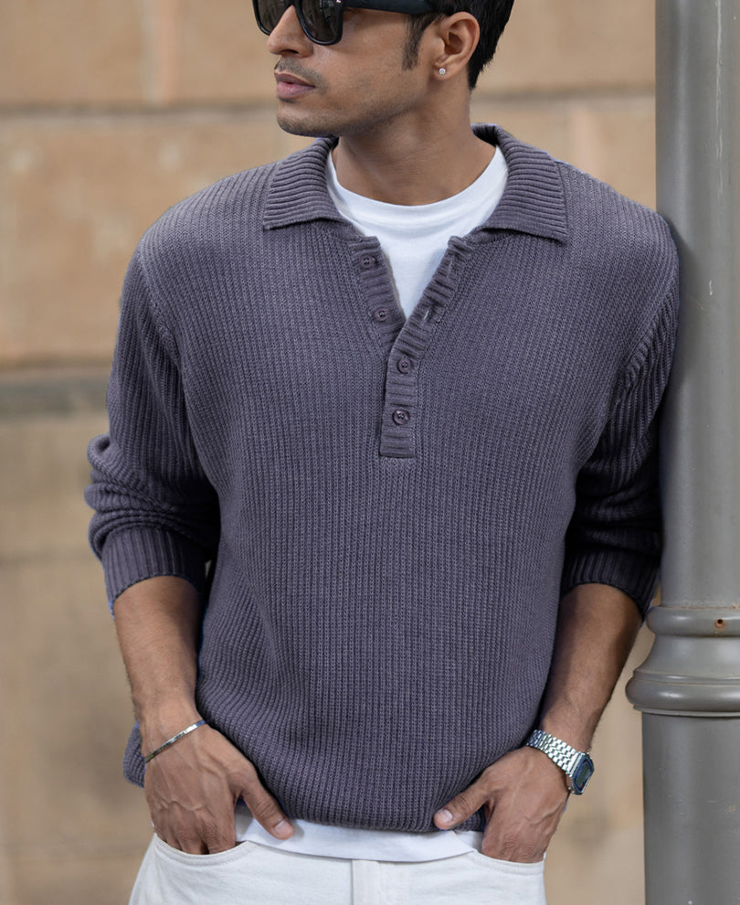 Lavender Washed Cotton T-Shirt.