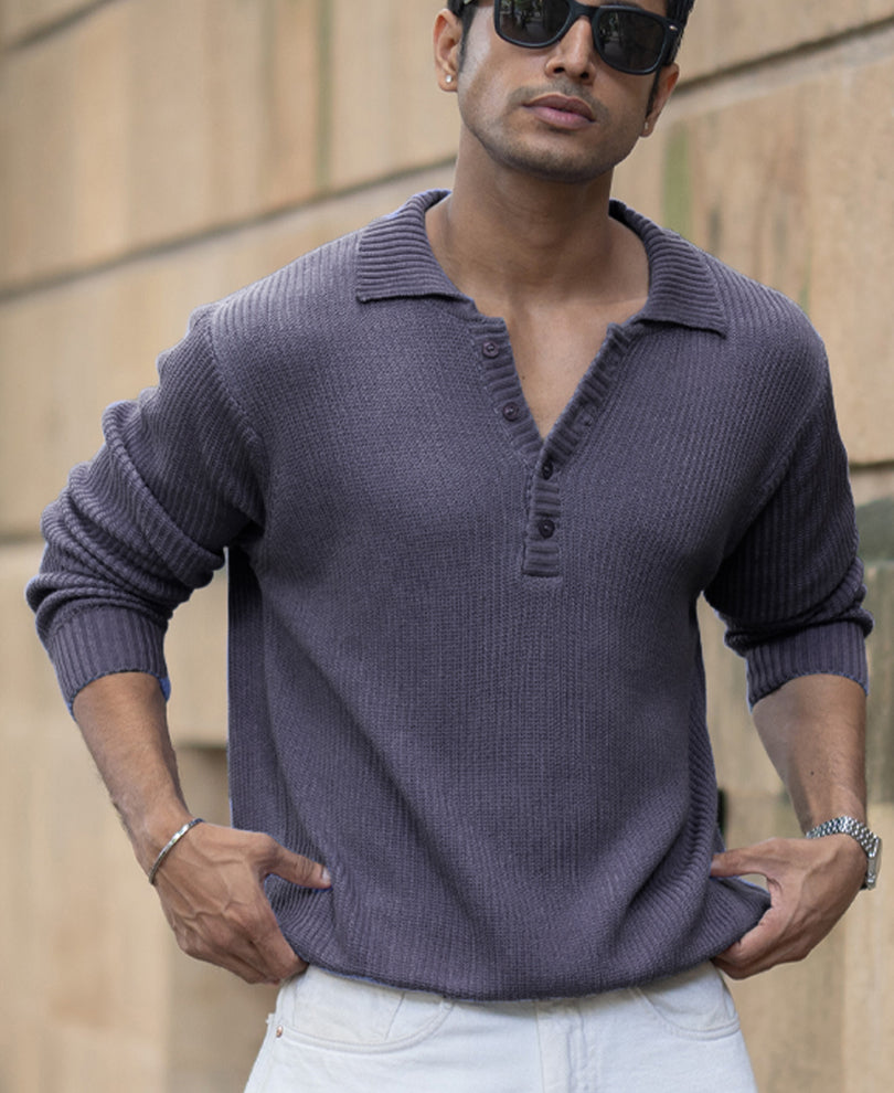 Lavender Washed Cotton T-Shirt.