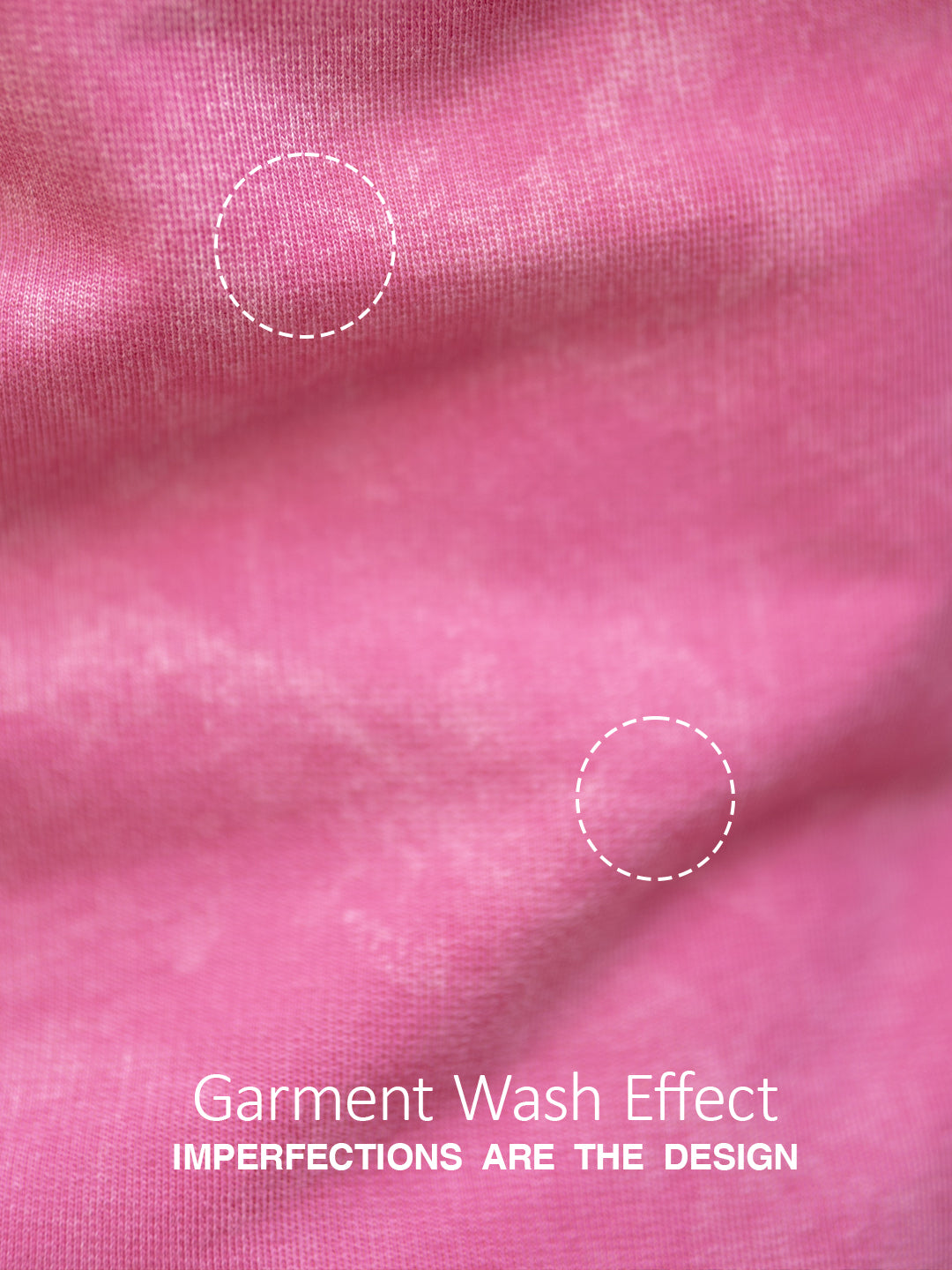 Hot Pink Washed T-Shirt 100% Cotton