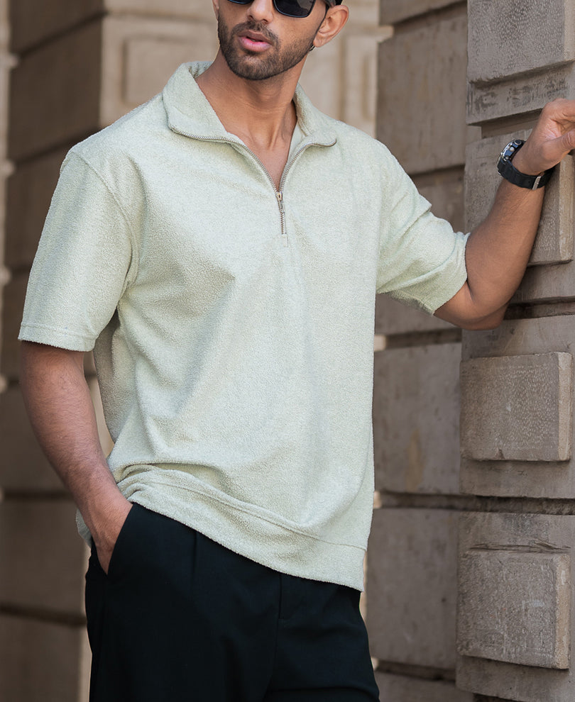 Pista Oversized Half Sleeves T-Shirt.