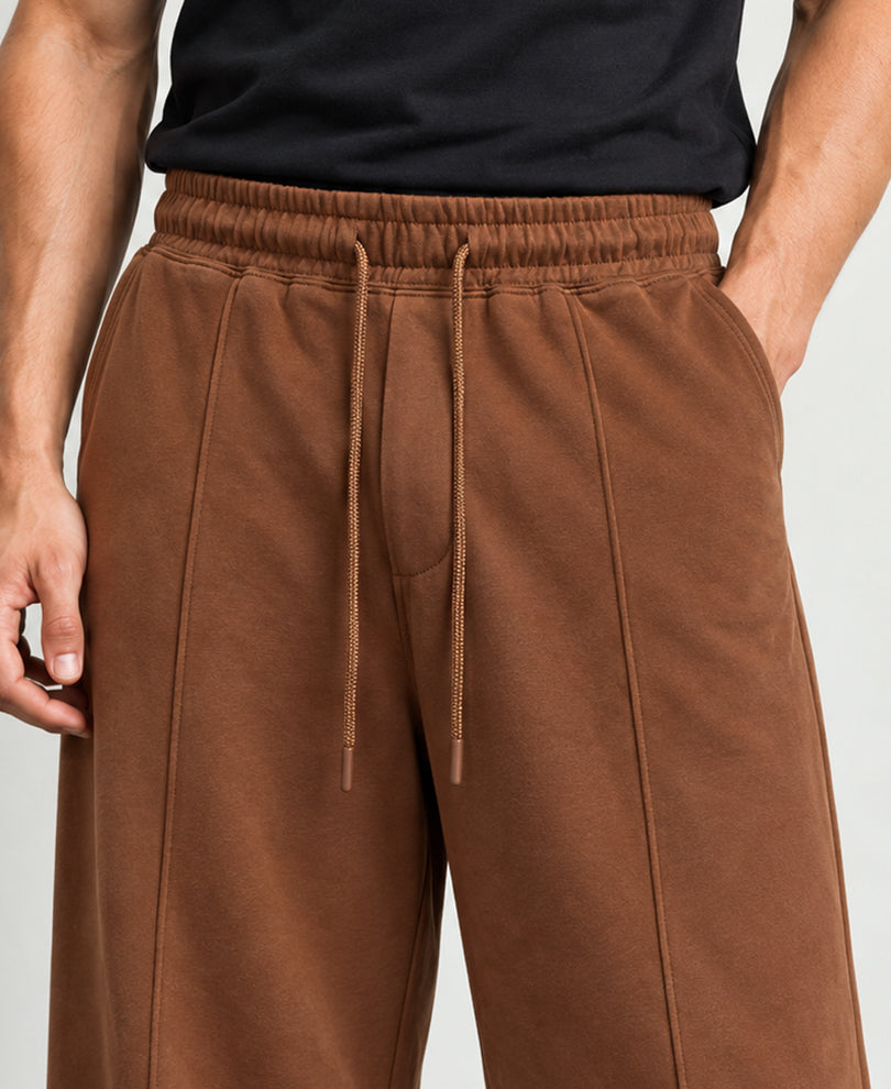 Brown Extra Baggy Trackpants