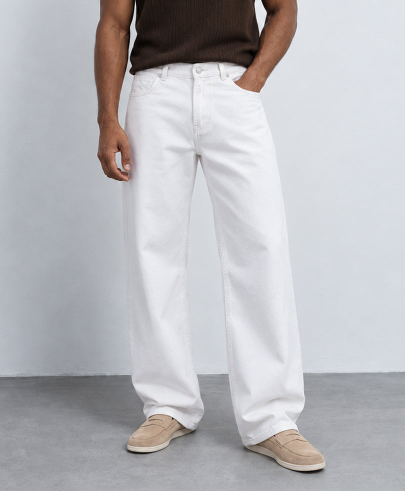 White Baggy Jeans