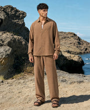 Light Brown Structured Co-Ord Set