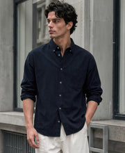 Navy Oxford Button Down Shirt