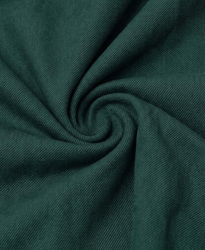 Pine Green Structured Kurta Shirt