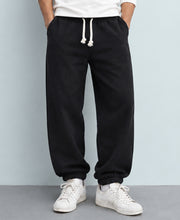 Black Knit Joggers