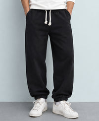 Black Knit Joggers