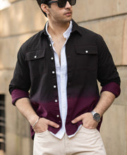 Dark Onion Ombre Cargo Shirt.