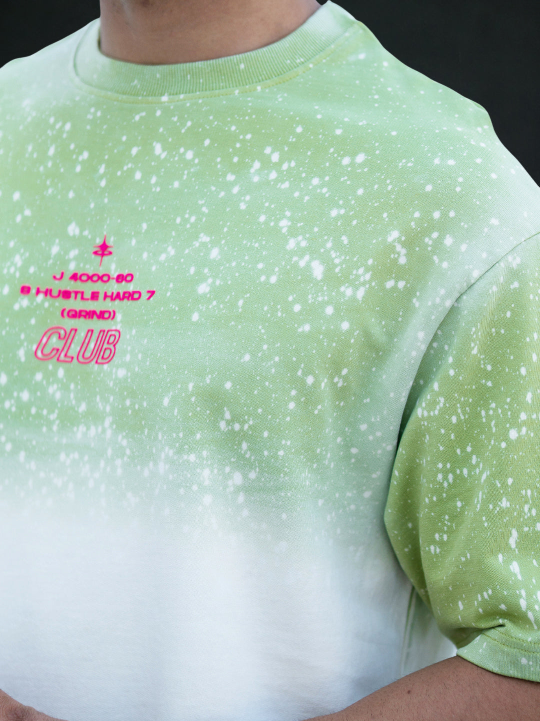 Green Ombre Graphic T-Shirt.