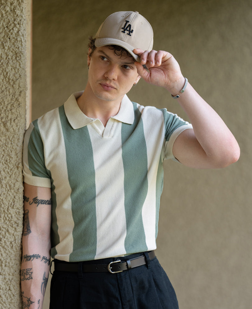 Sage Striped T-Shirt