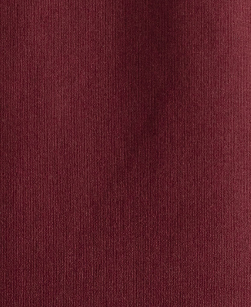 Wine Rib Knit T-Shirt
