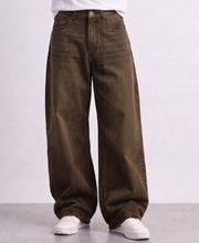 Tinted Brown Extra Baggy Jeans