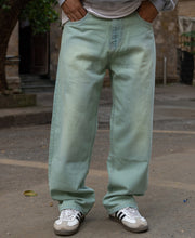 Tinted Blue Baggy Jeans.