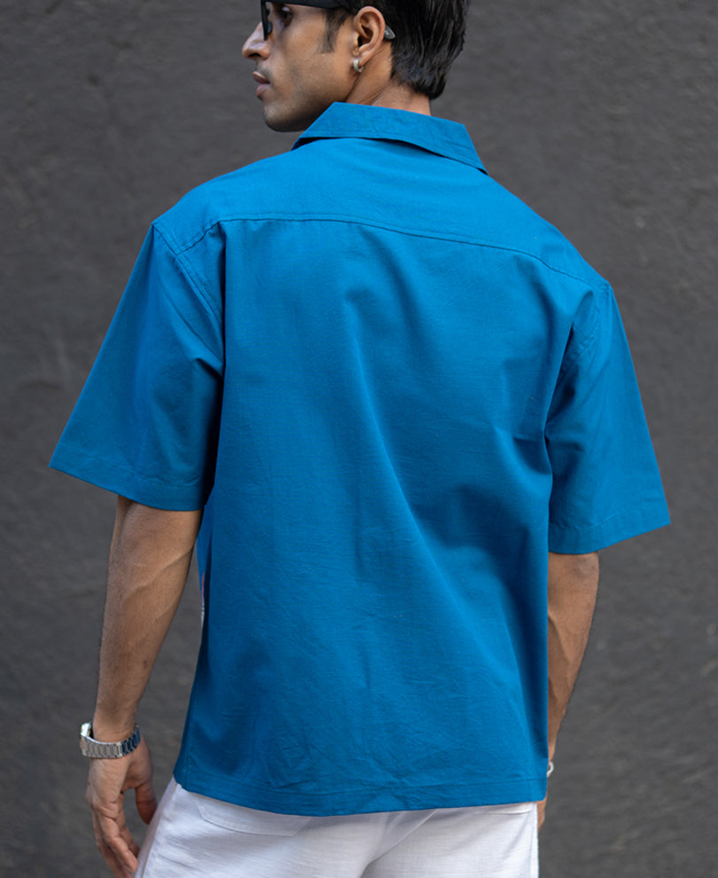Royal Embroidered Summer Shirt.