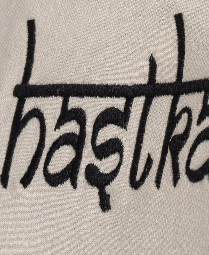 Cream Embroidered T-Shirt