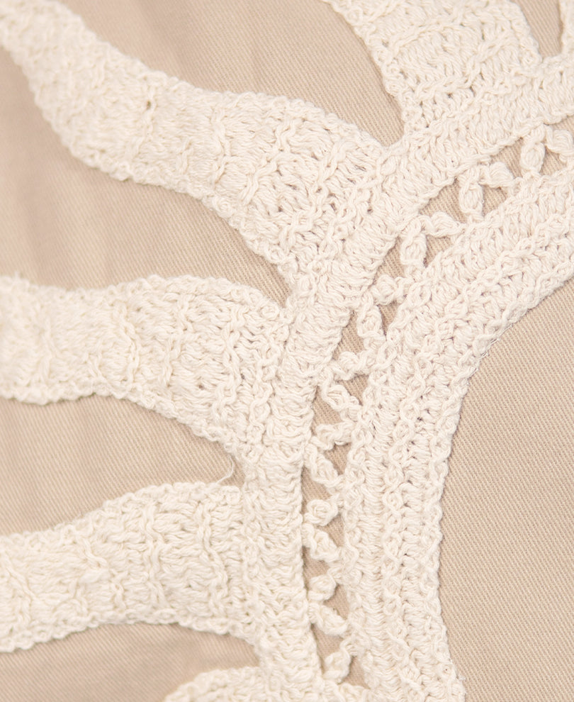 Beige Sunpatch Shirt 100% Cotton