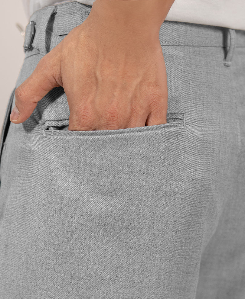 Gray Gurkha Pants