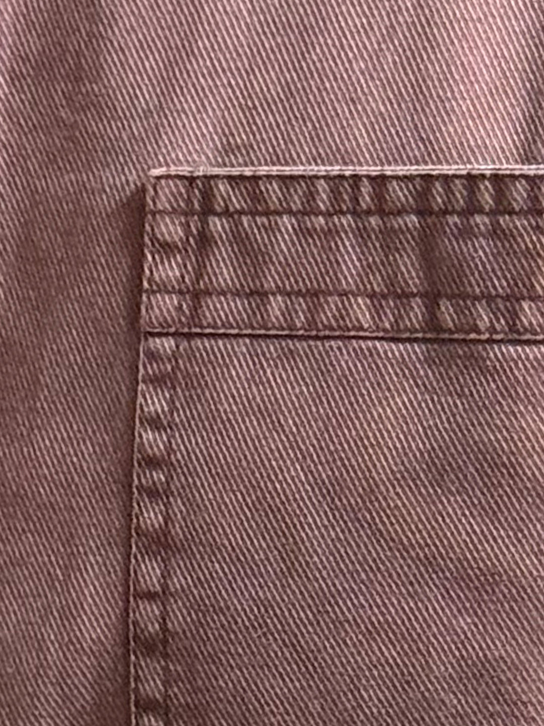 Rust Washed Structured Shirt 100% Cotton