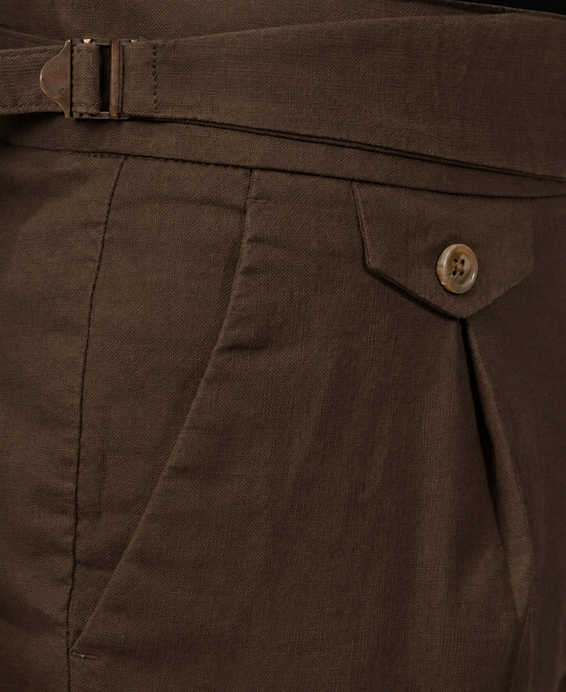 Brown Gurkha Trousers
