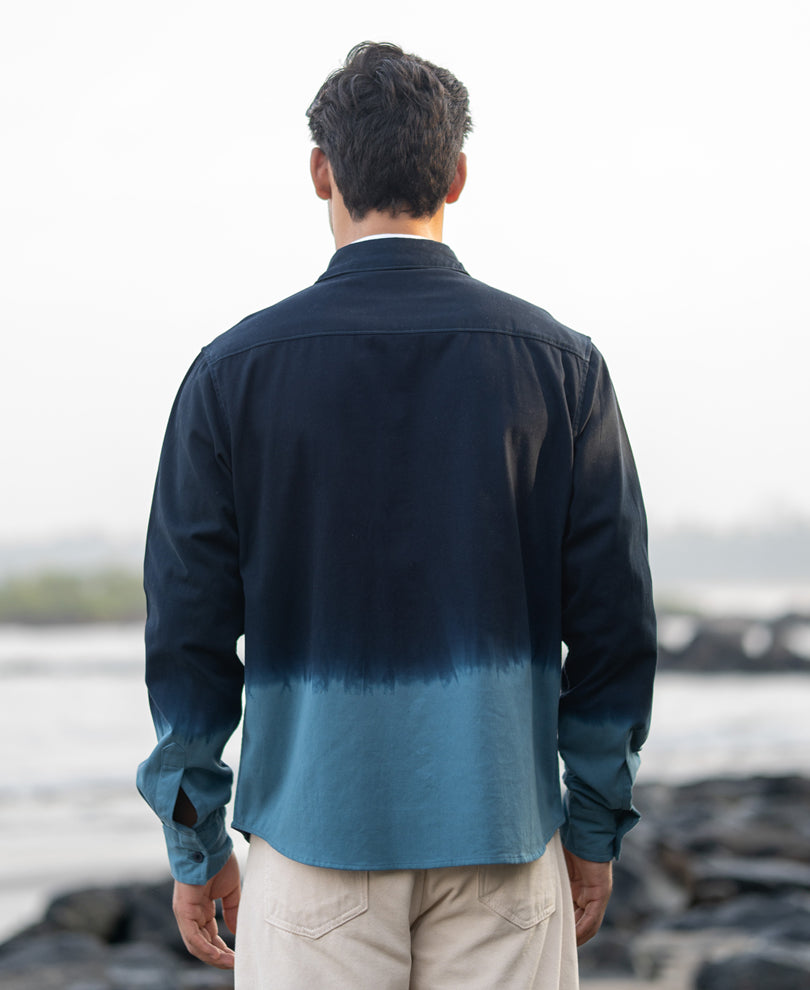 Dark Sky Structured Cargo Overshirt.