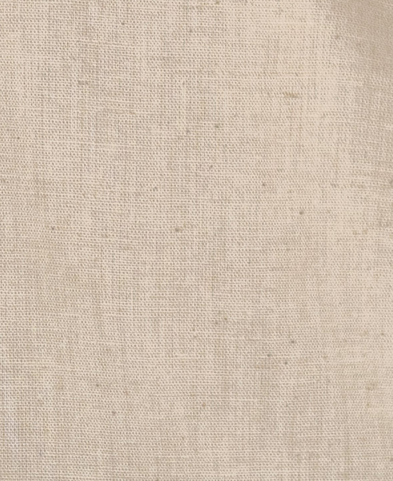 Natural Linen Blend Kurta Shirt
