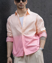 Light Peach Ombre Shirt.