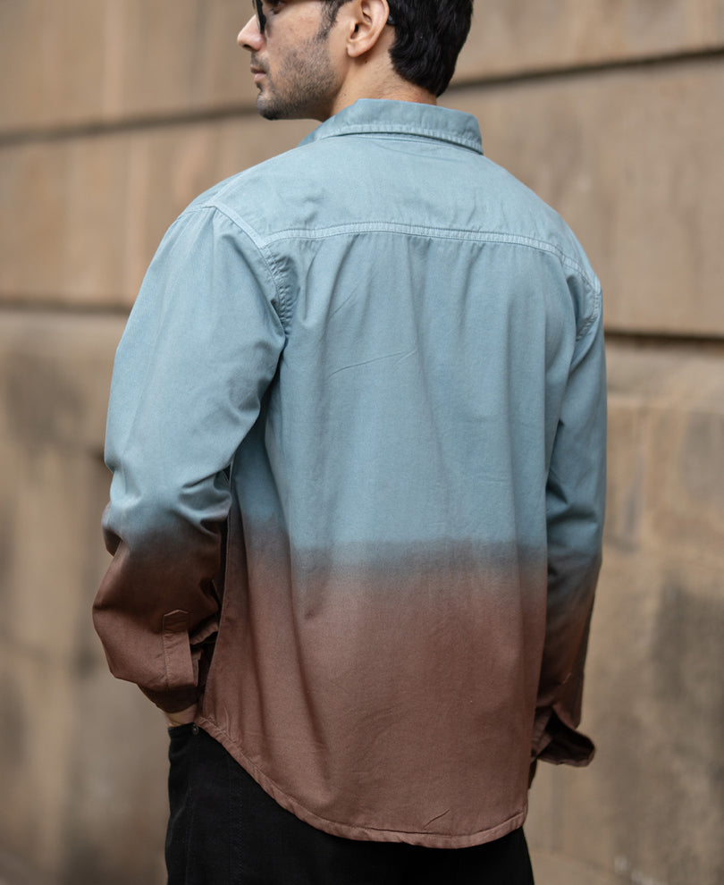 Grey Sky Ombre Shirt.