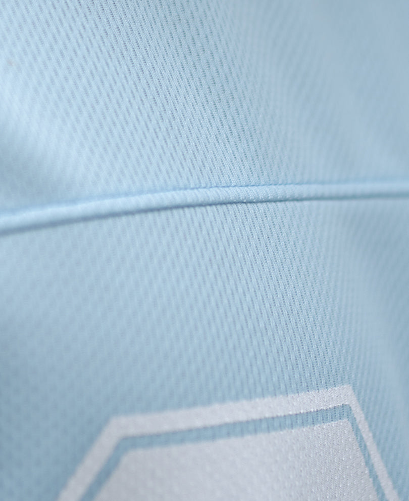 Light Blue Varsity T-Shirt.