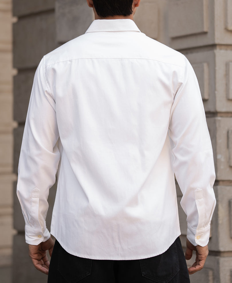 White Oxford Shirt.