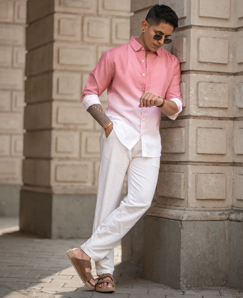 Coral Ombre Shirt.